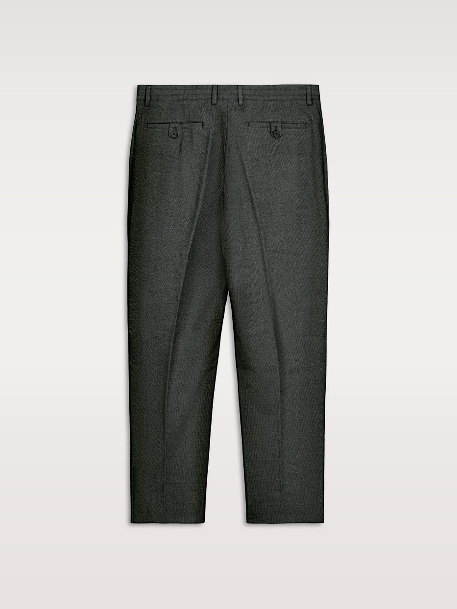 Pantalón smart falso liso