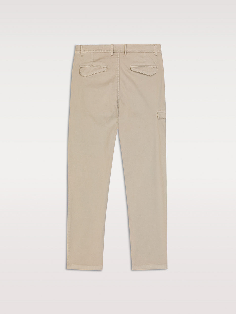 Pantalón regular fit cargo con estructura