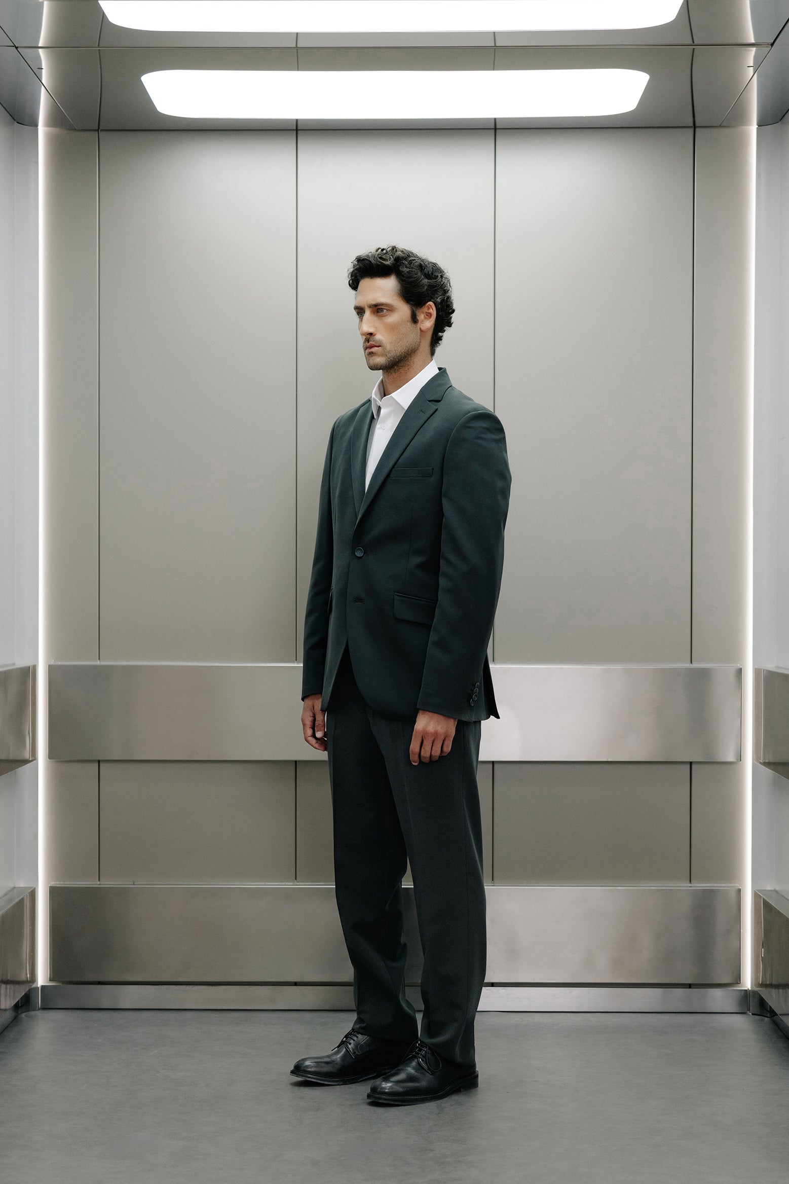 Americana traje slim fit liso