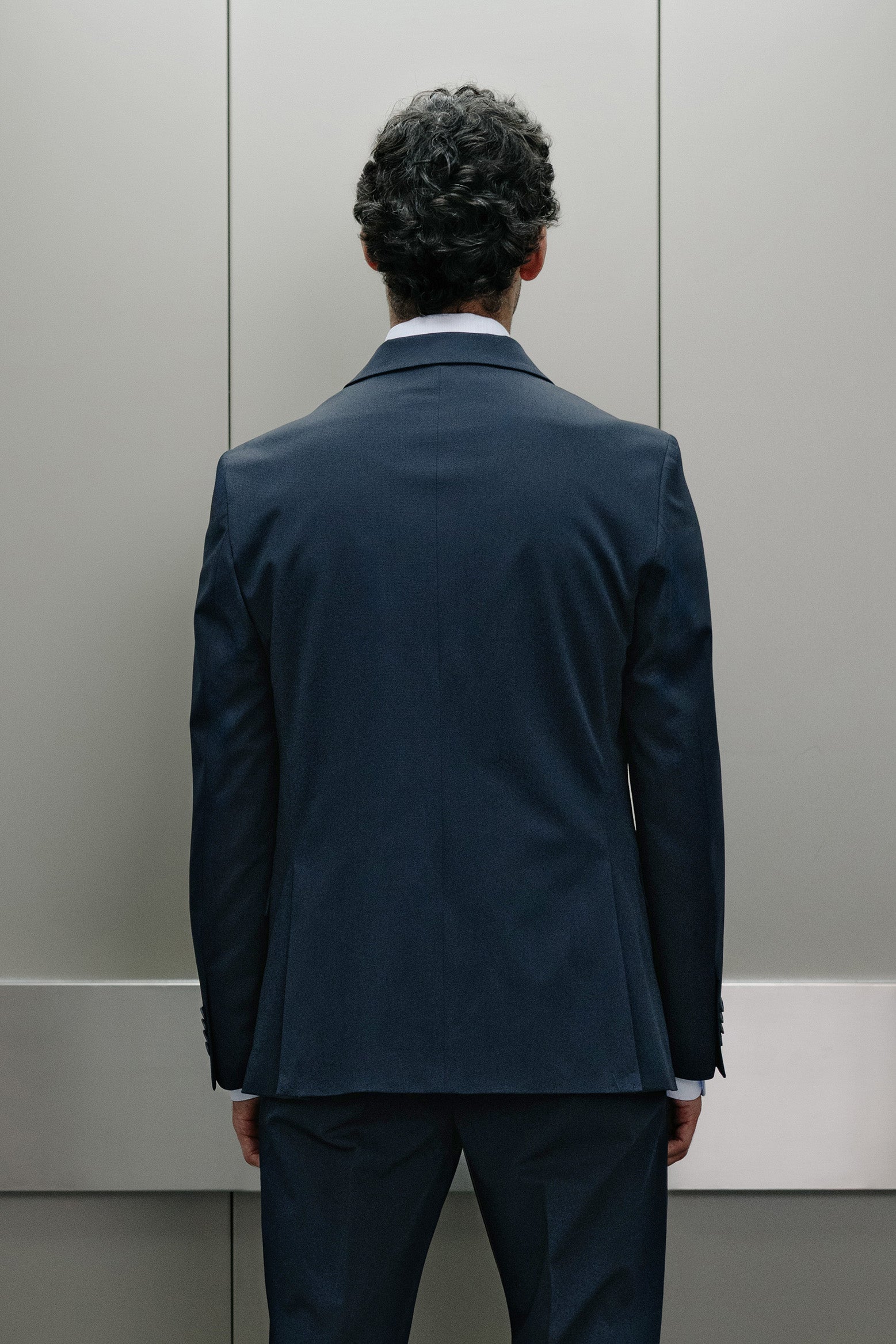 Americana traje slim fit liso