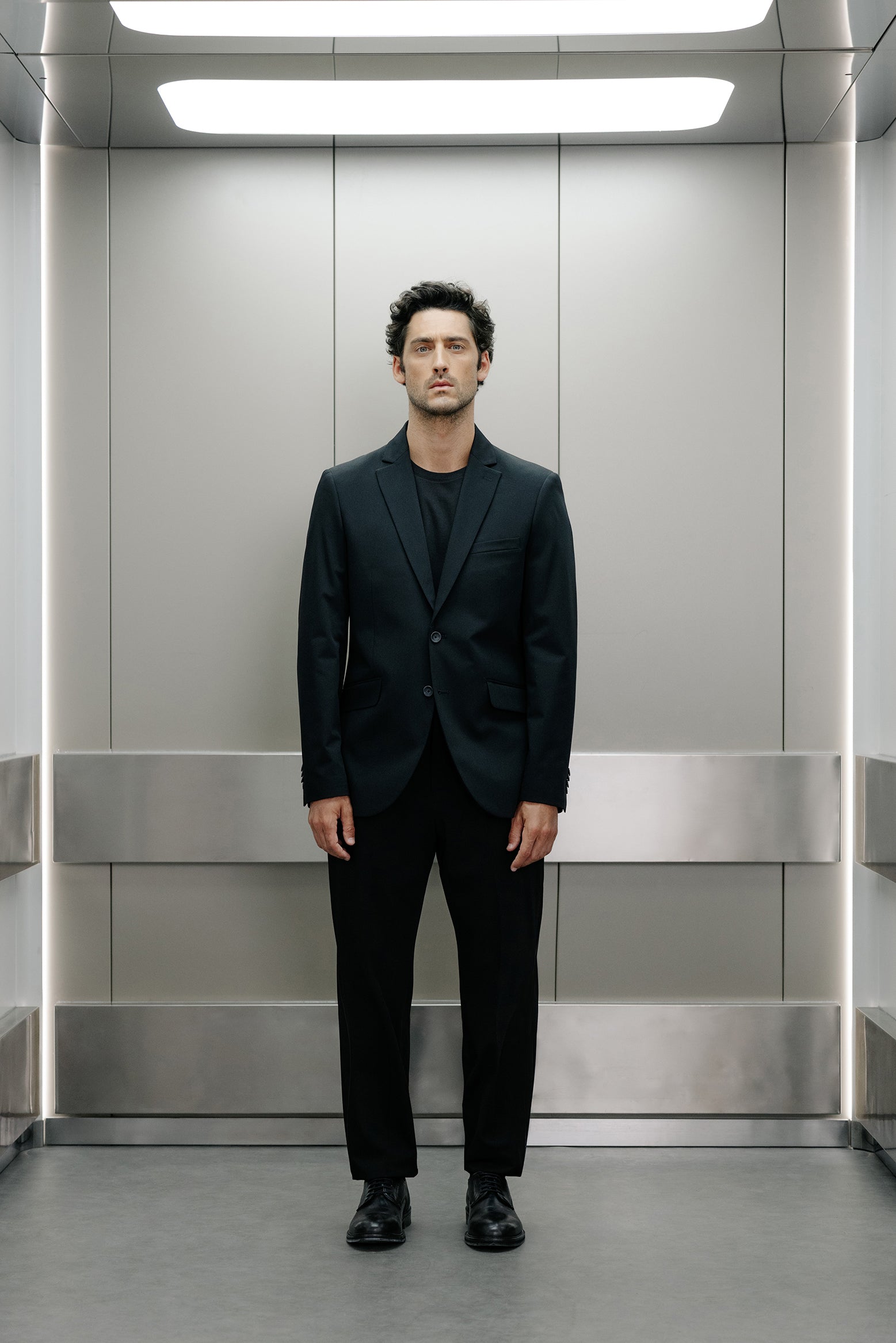 Americana traje slim fit liso