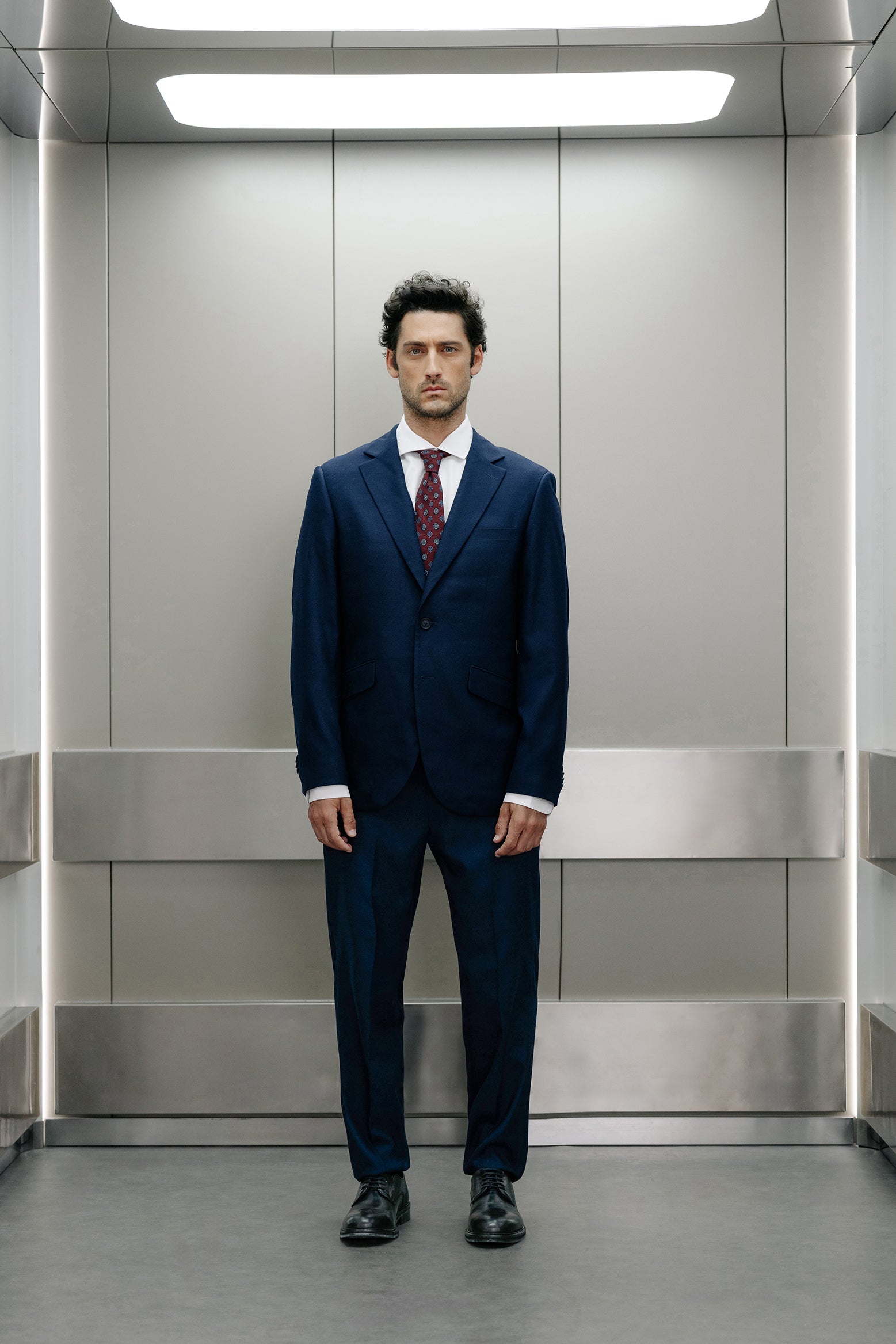 Americana traje slim fit liso
