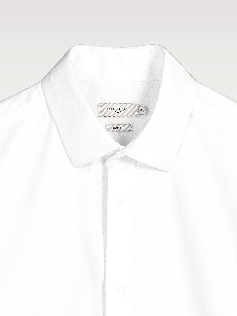 Camisa vestir slim fit fácil planchado