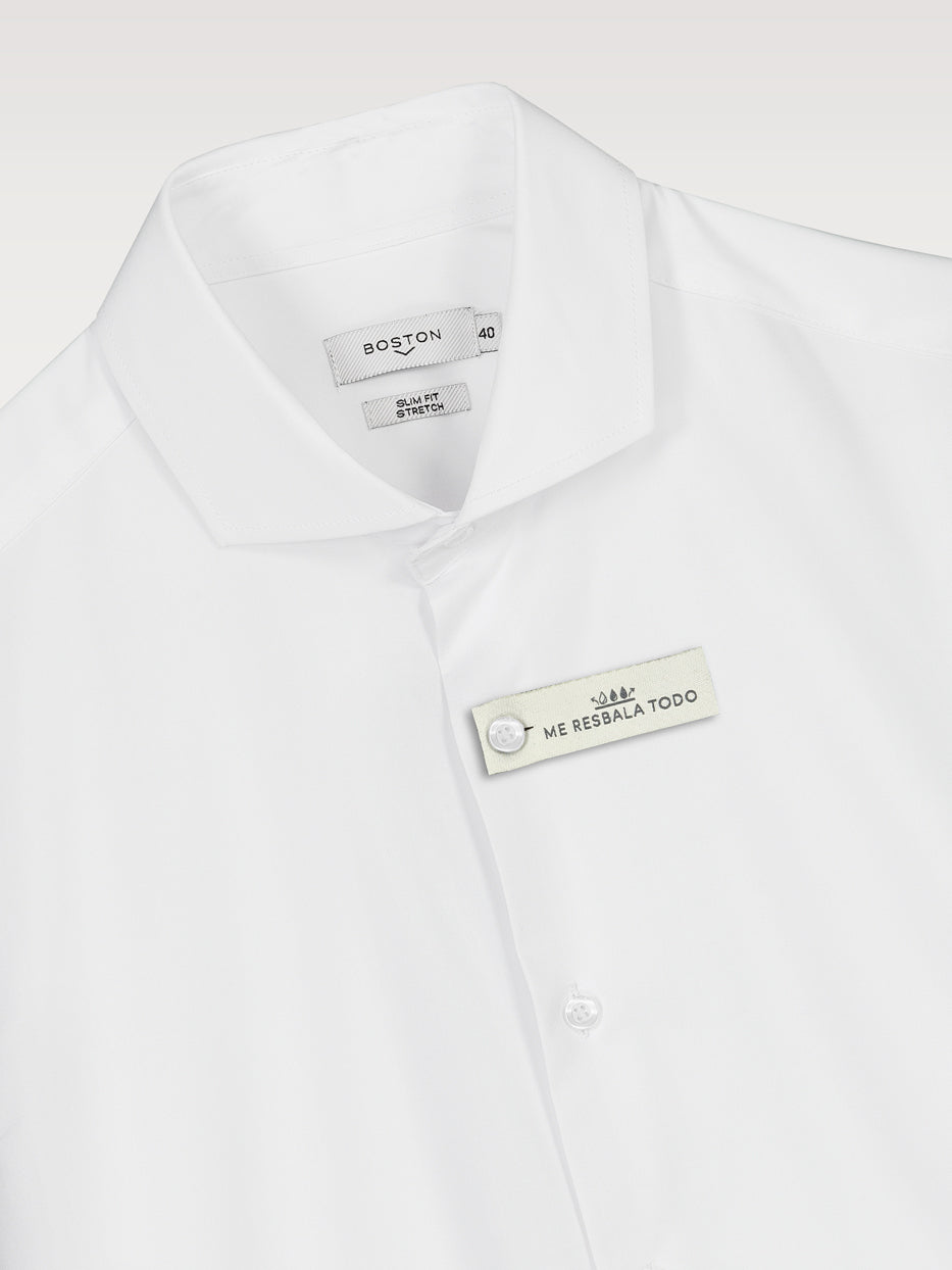 Camisa de vestir slim fit water repellent