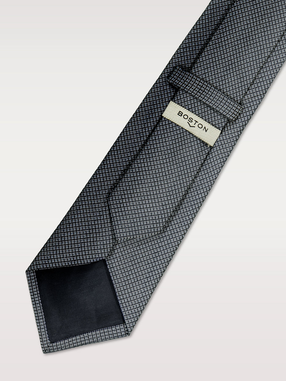 Corbata seda falso liso