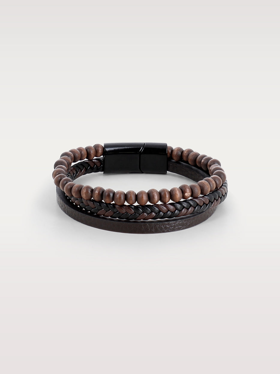 Pack pulsera trenzas y bolitas