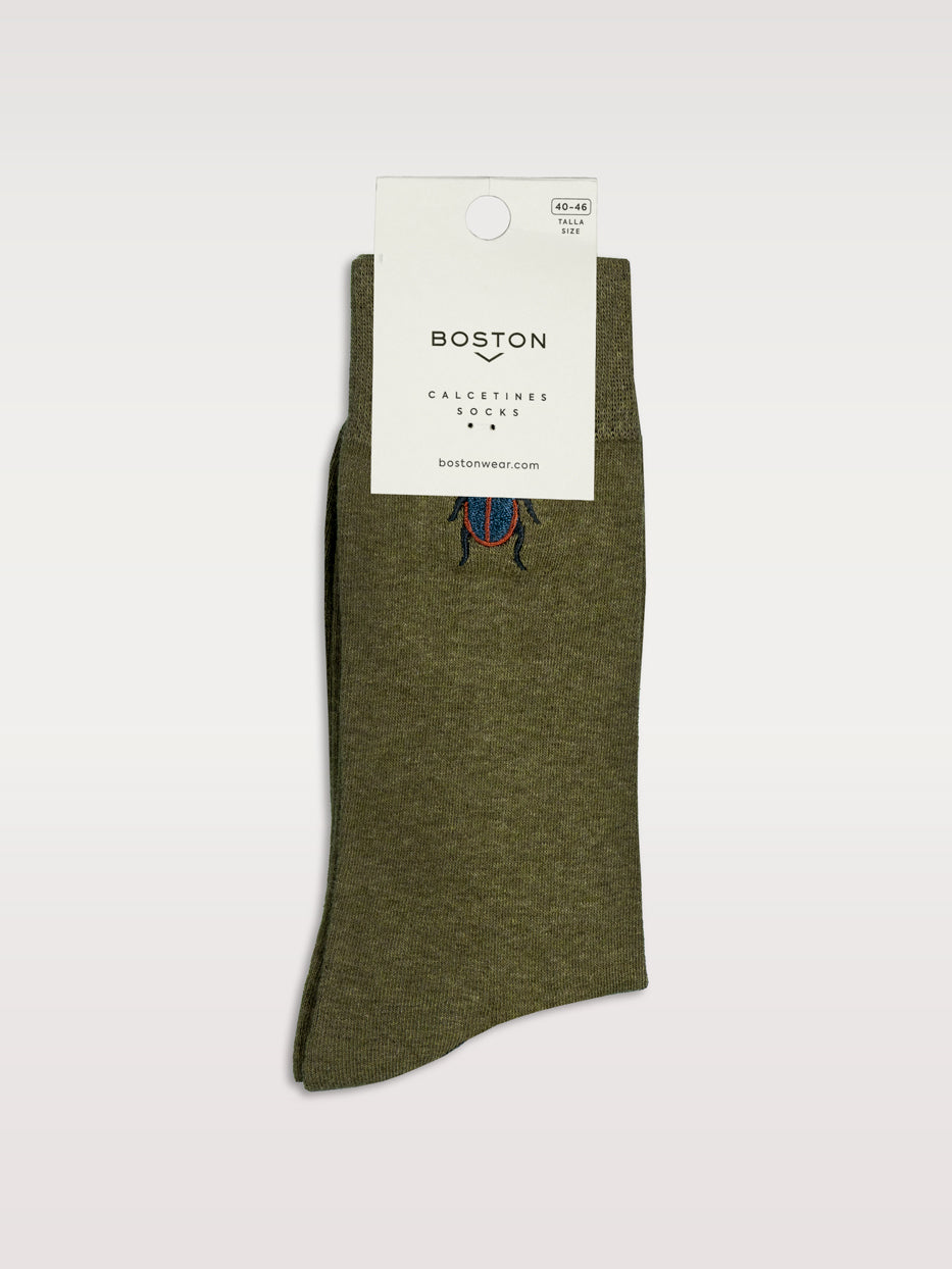 Calcetines bordados