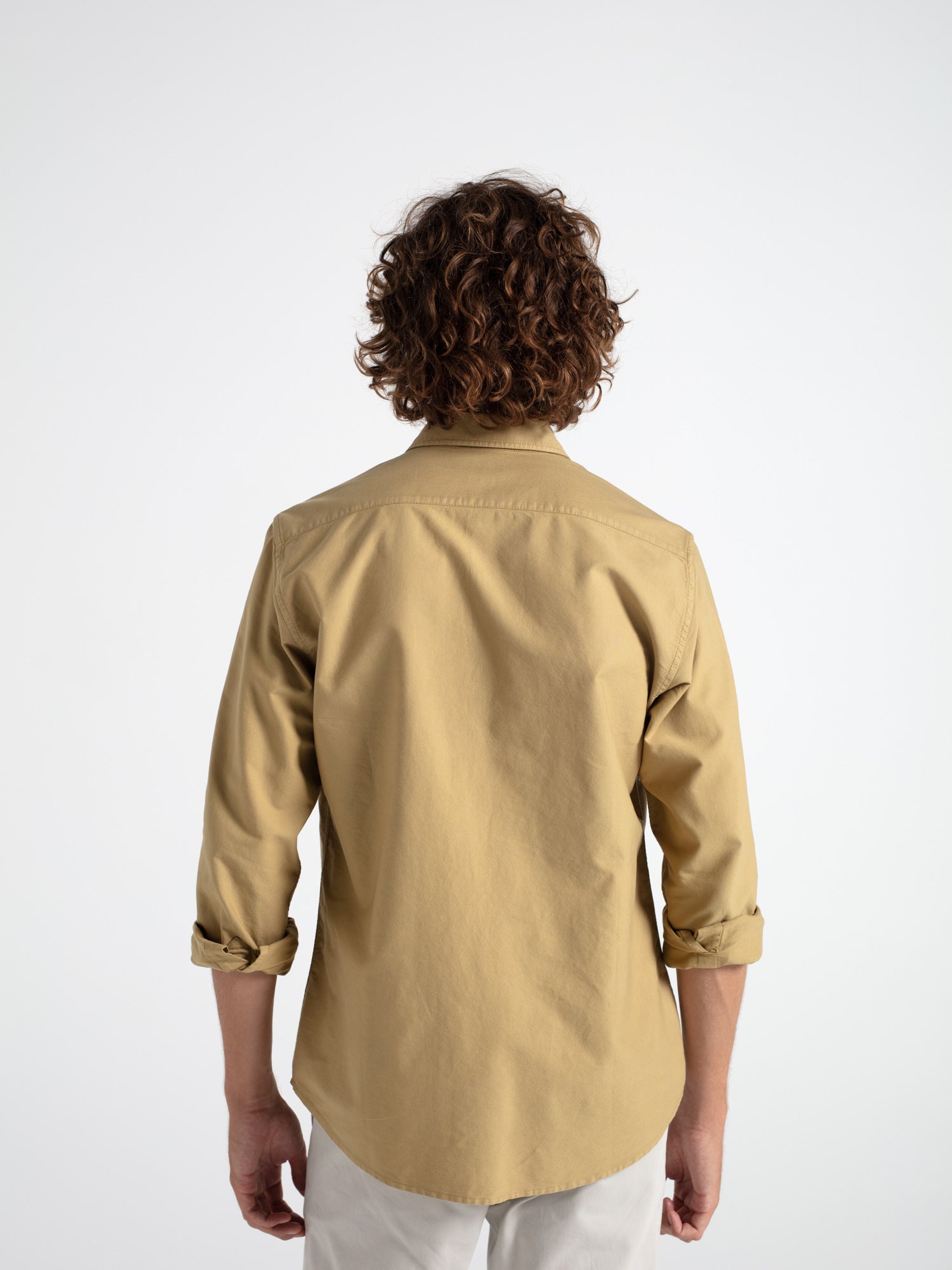 Camisa slim fit oxford algodón