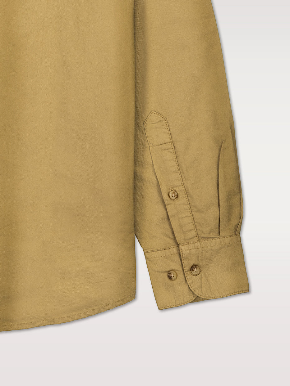 Camisa slim fit oxford algodón