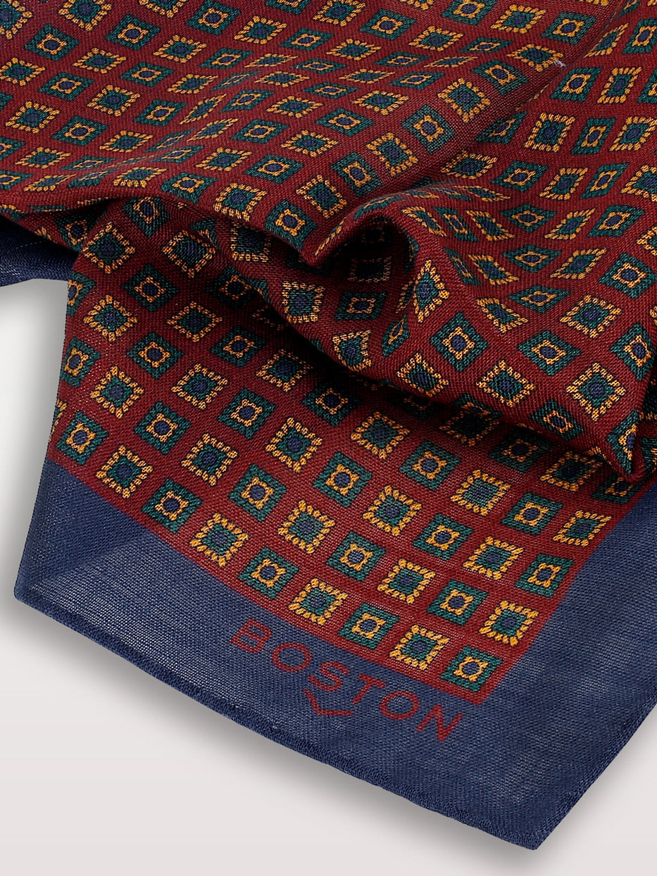 Pañuelo lana estampado