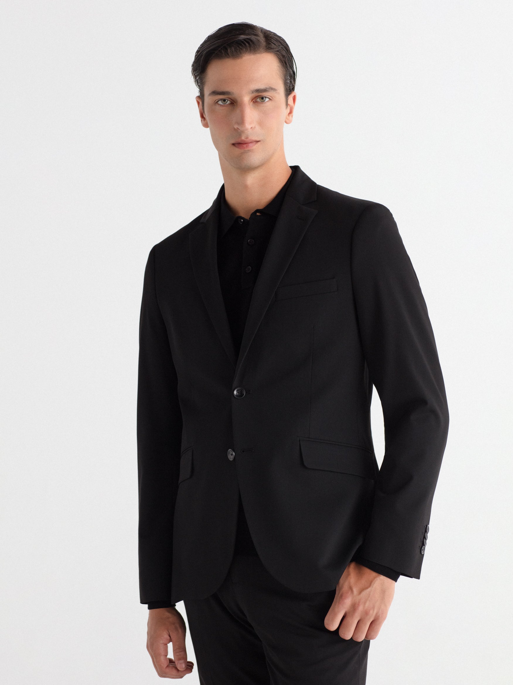 Americana traje slim fit liso