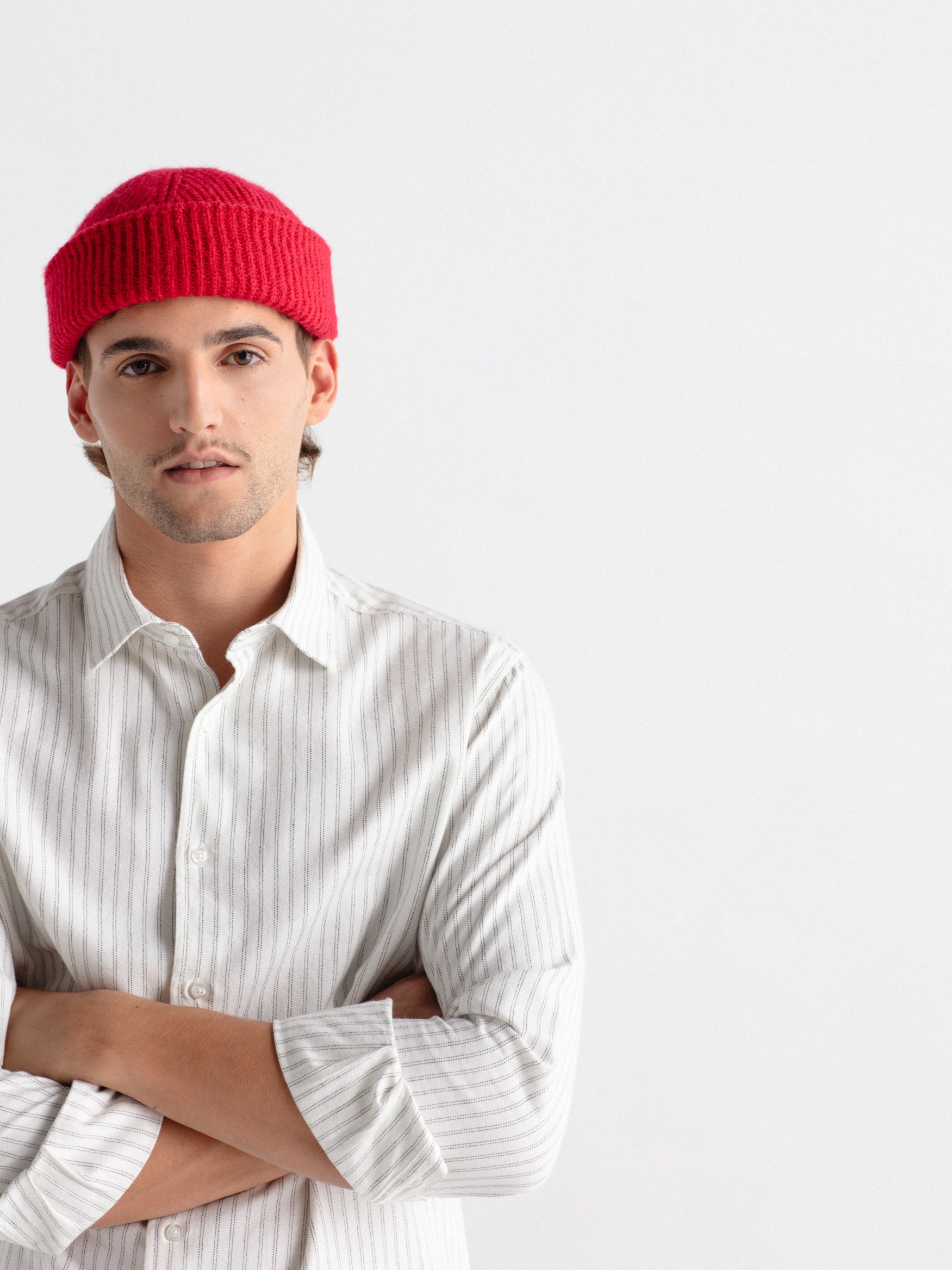 Camisa regular rayas smart