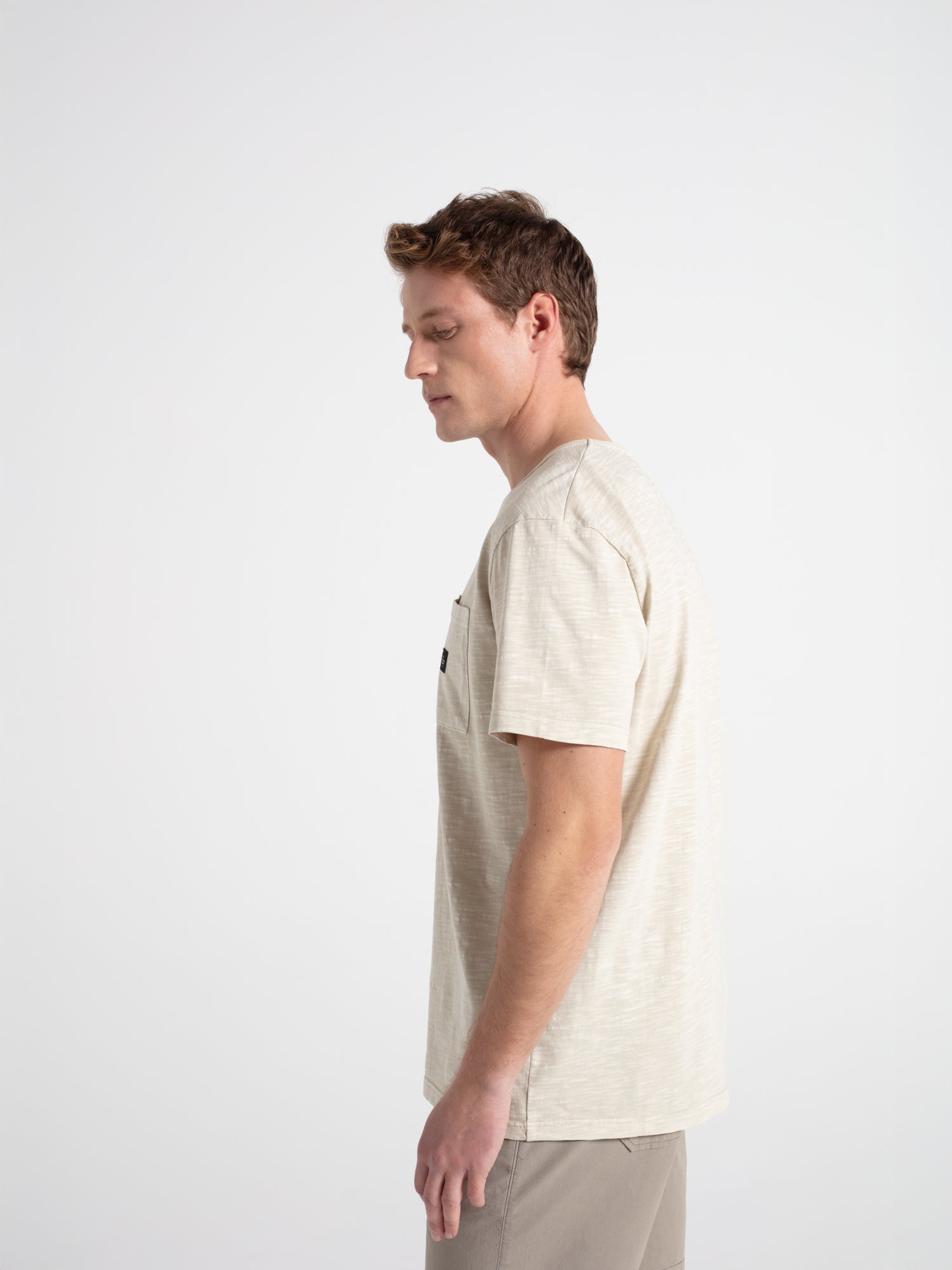 Short-sleeved cotton jersey t-shirt
