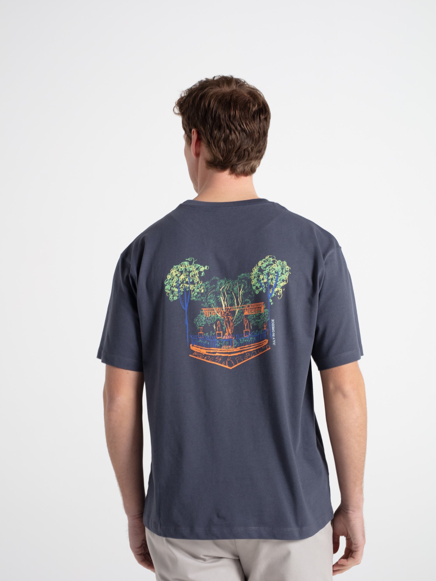 100% cotton graphic t-shirt July