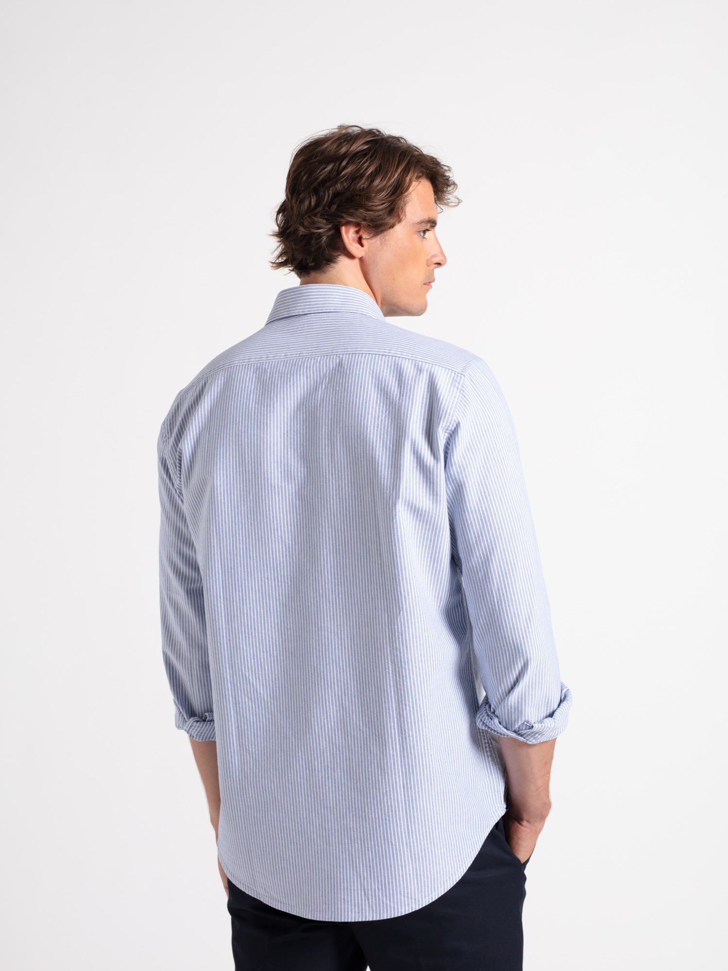 Cotton striped shirt