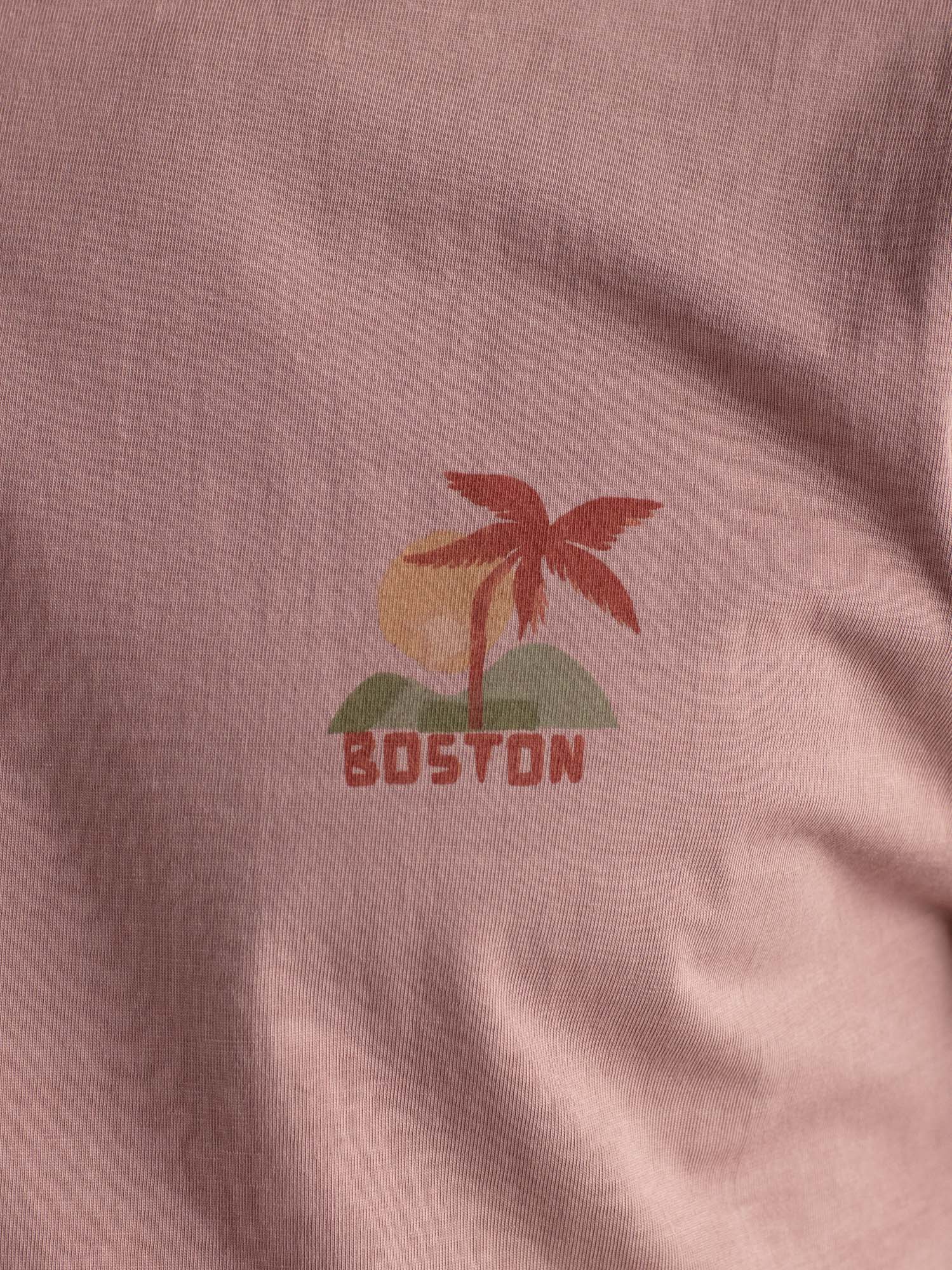Comfort T-shirt, island illustration