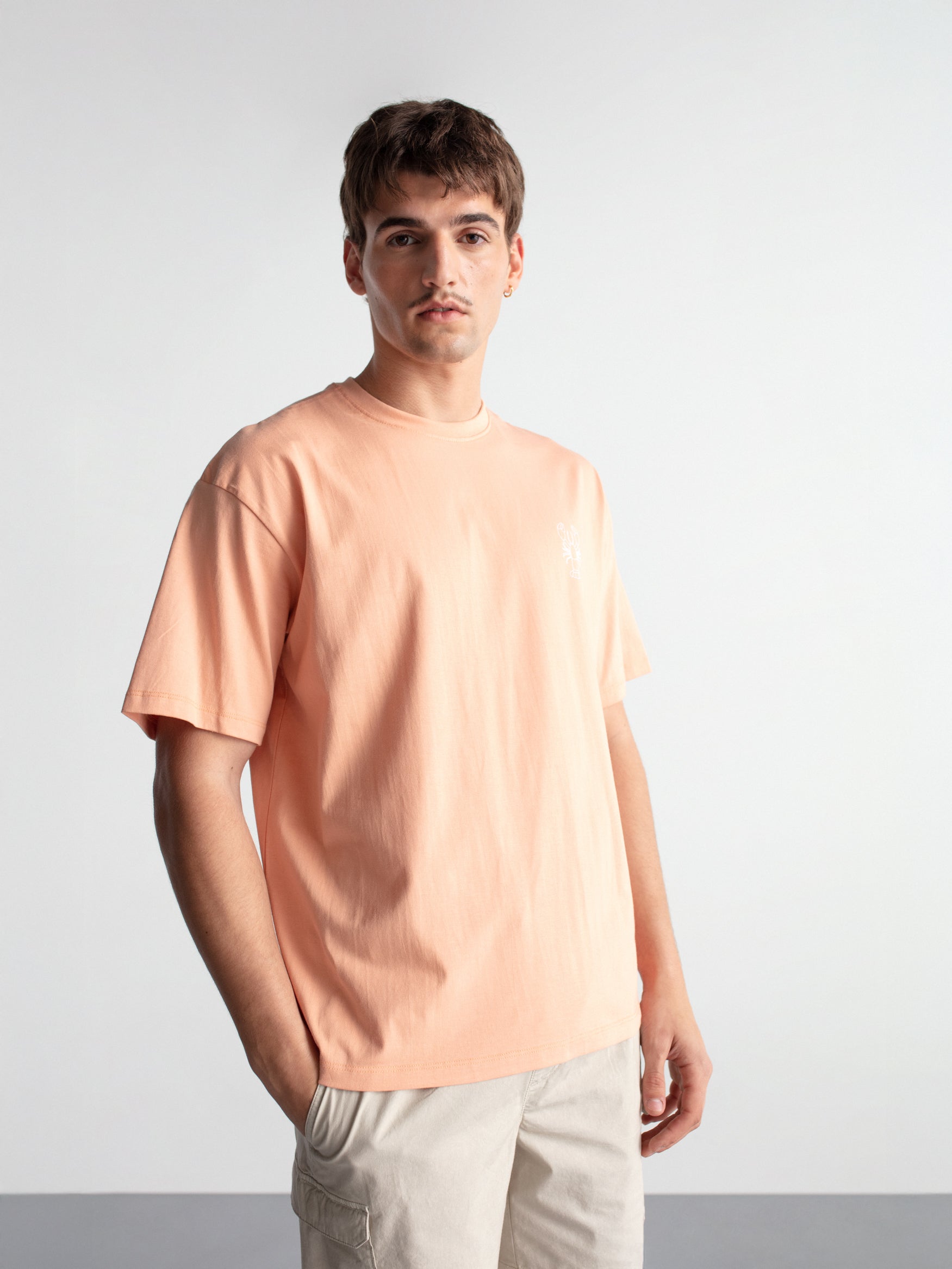Oversized T-shirt "Feel the sea"