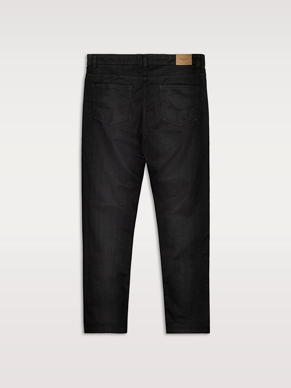 Pantalón slim fit sarga