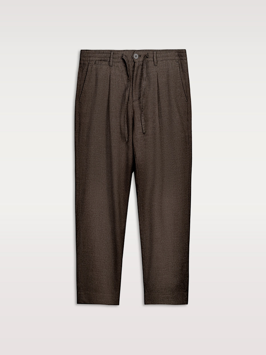 Pantalón smart falso liso
