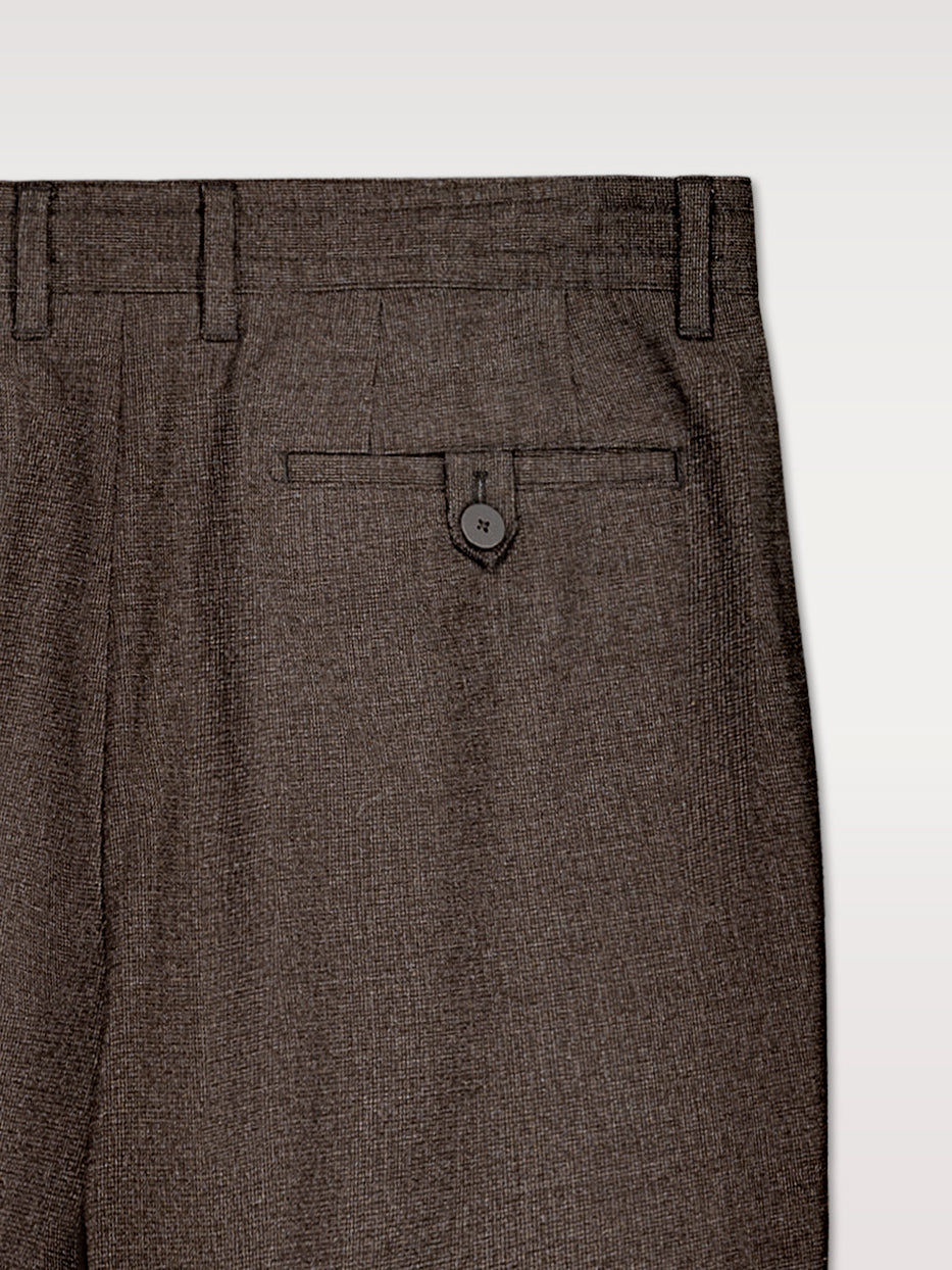Pantalón smart falso liso