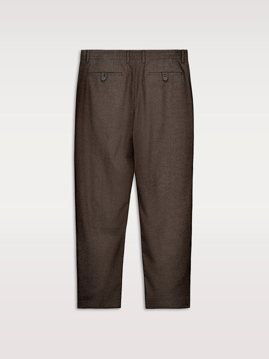 Pantalón smart falso liso