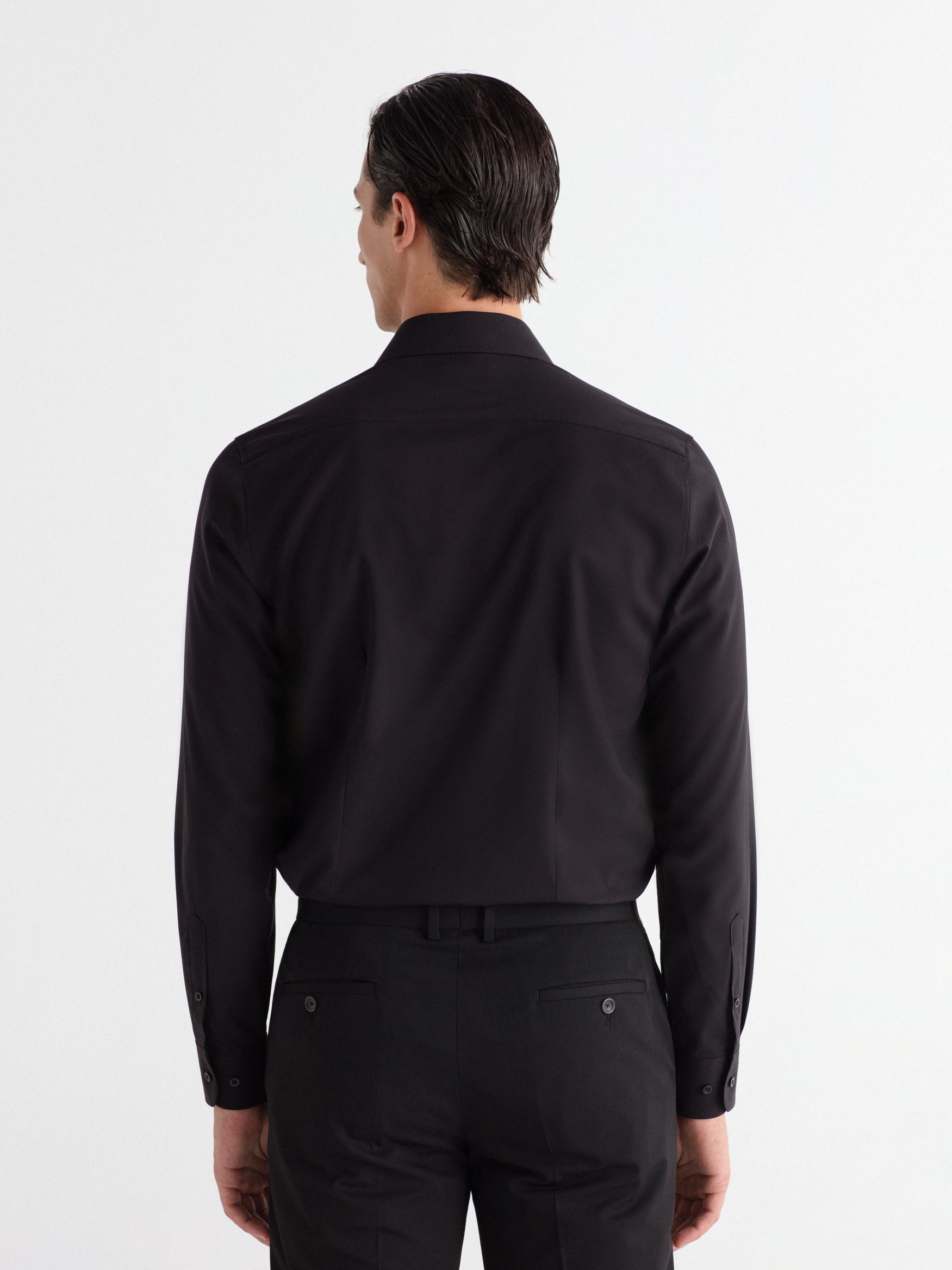 Camisa de vestir slim fit water repellent