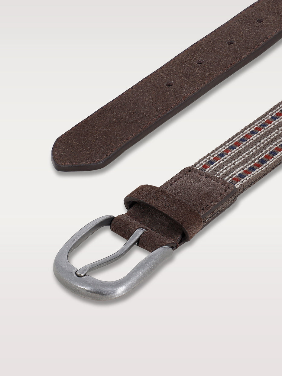 Embroidered belt