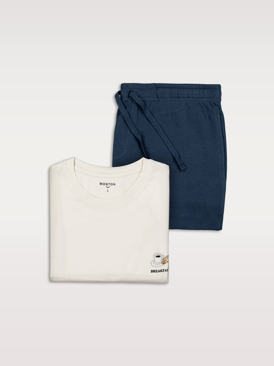 Cotton pajamas "Breakfast club"