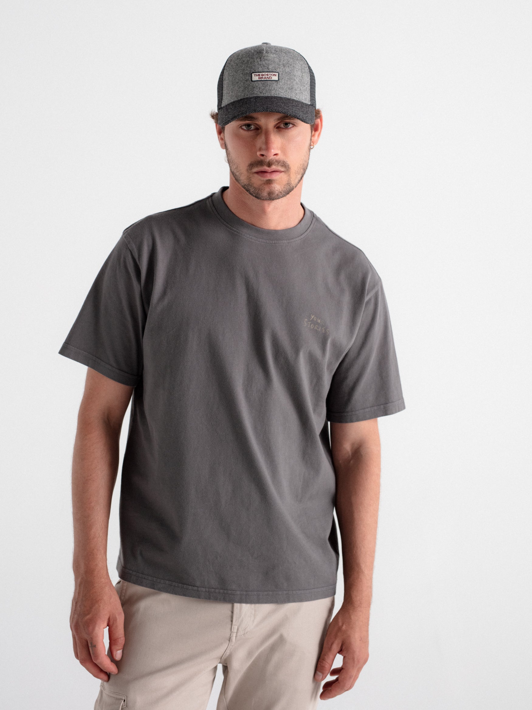 Camiseta confort gráfica salón