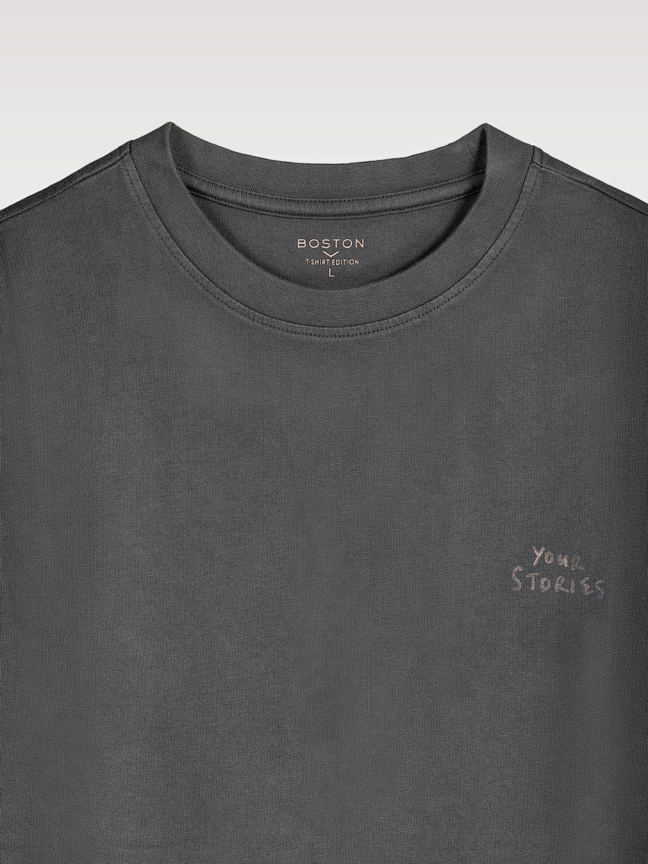 Camiseta confort gráfica salón