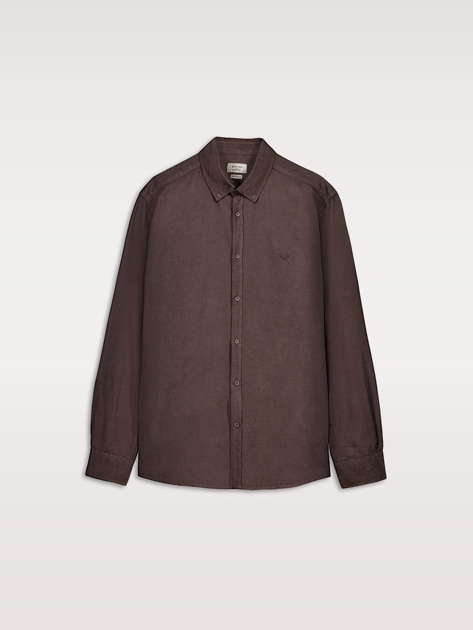 Camisa regular fit micropana