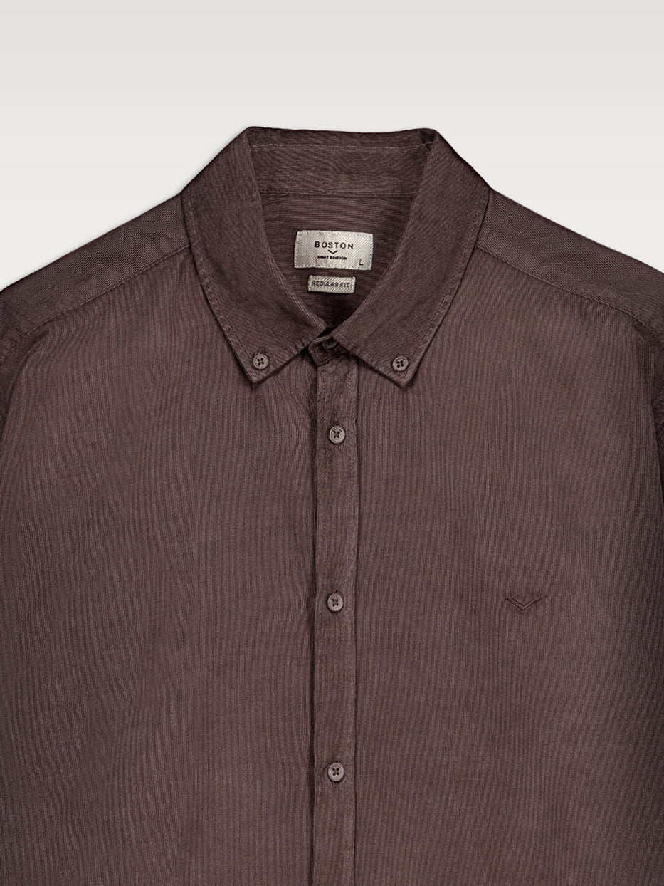 Camisa regular fit micropana