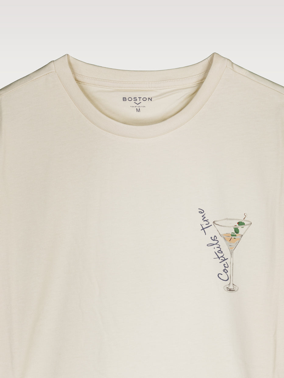 Camiseta confort cocktails