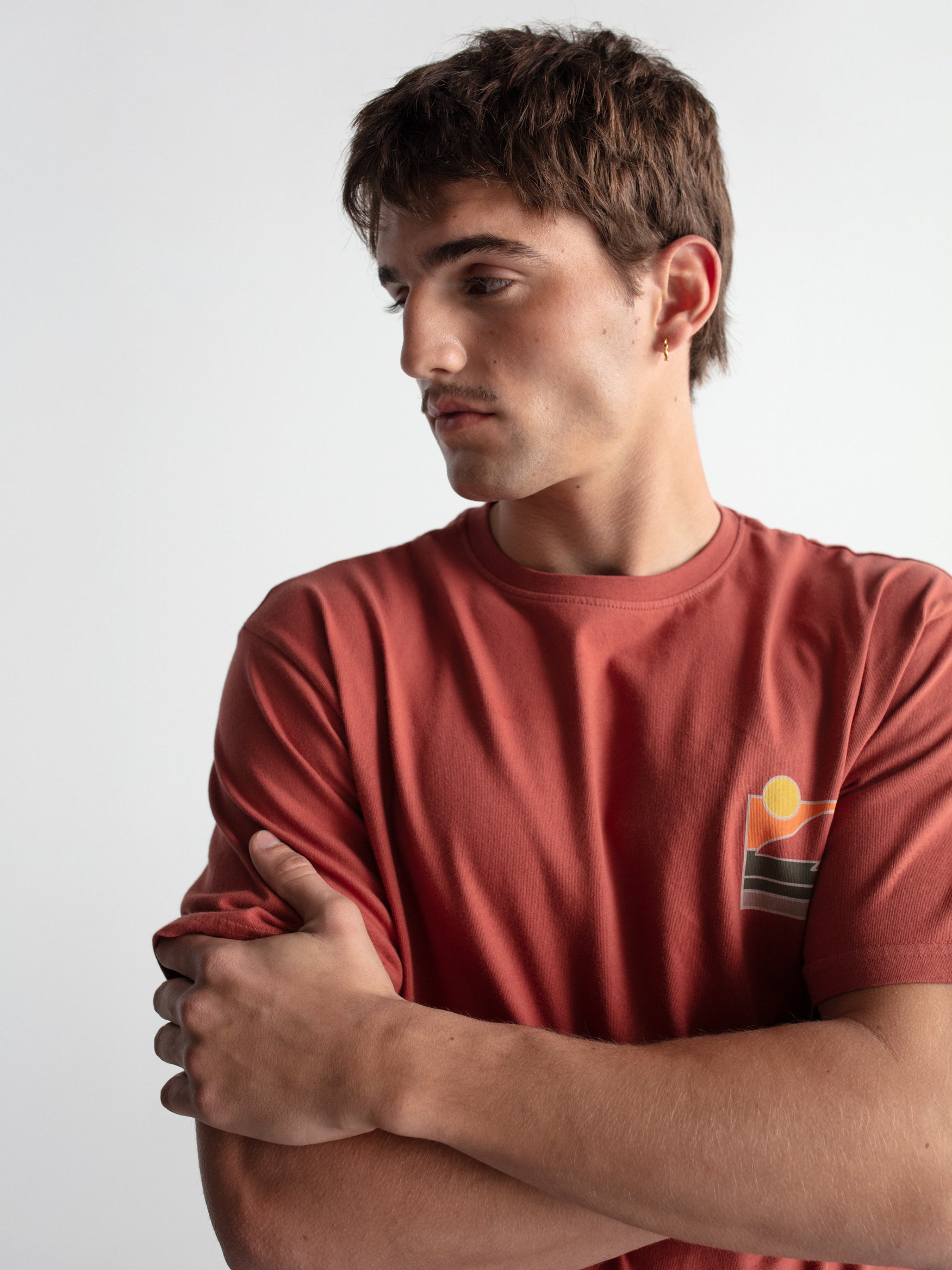 Camiseta confort paisaje