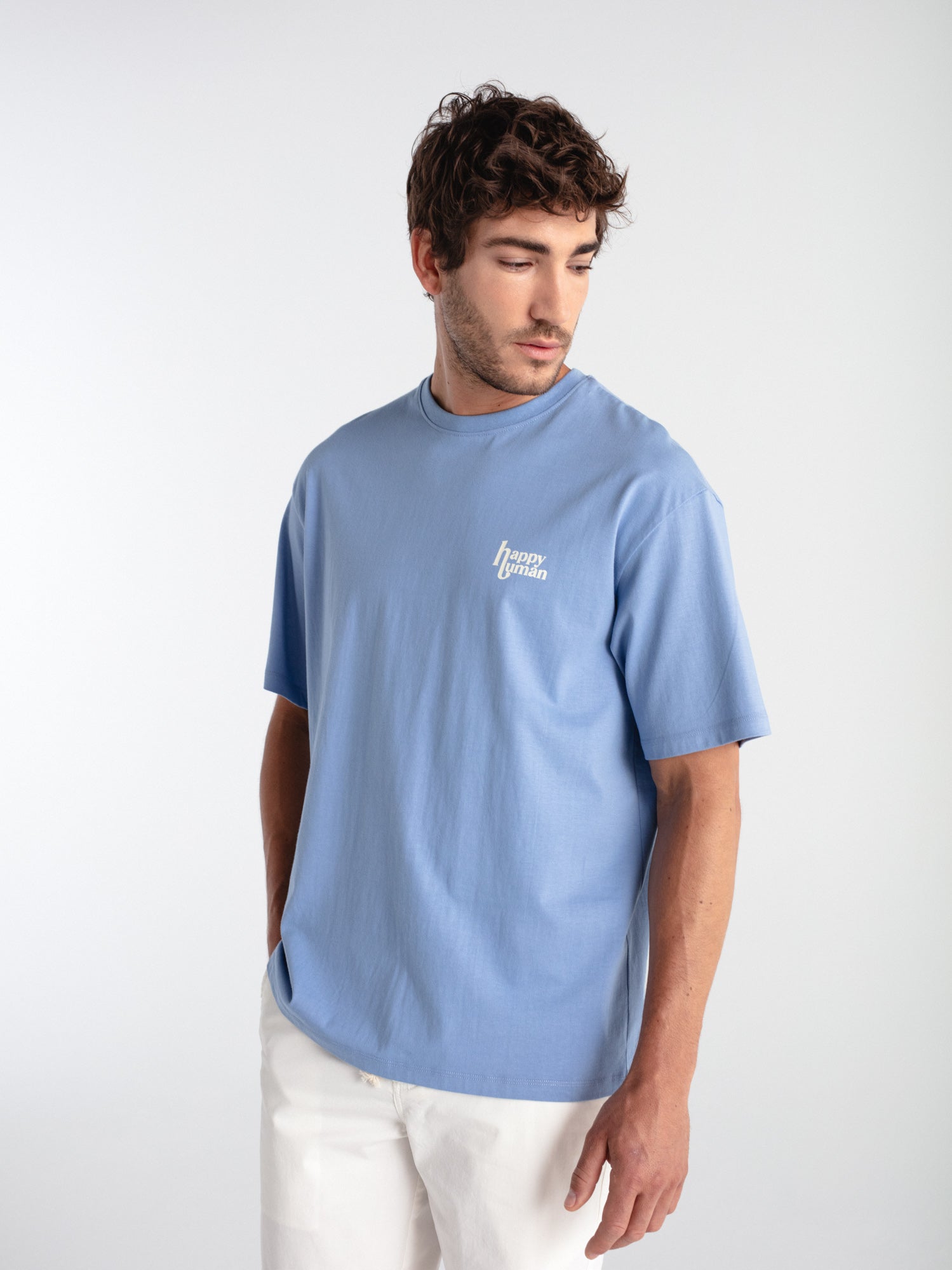 Camiseta oversize gráfica siesta