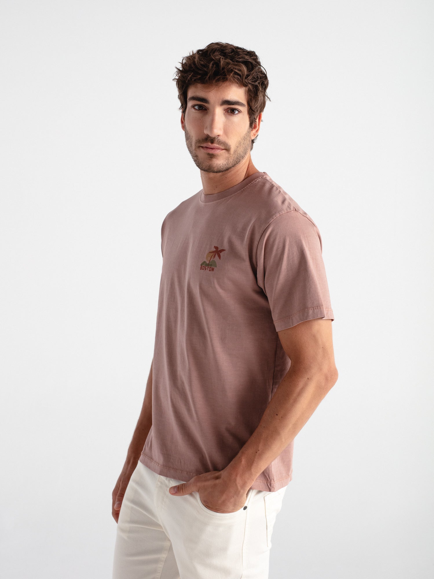 Camiseta confort ilustración isla