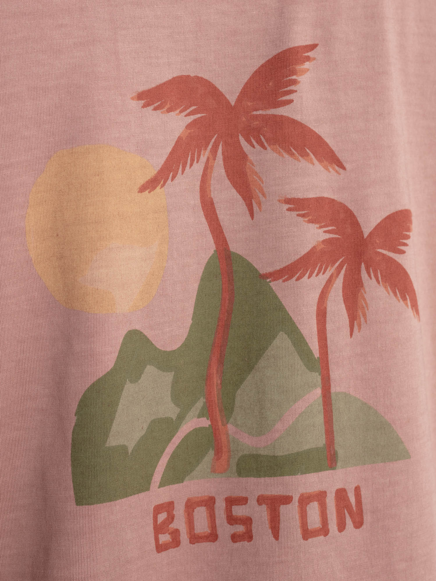 Camiseta confort ilustración isla