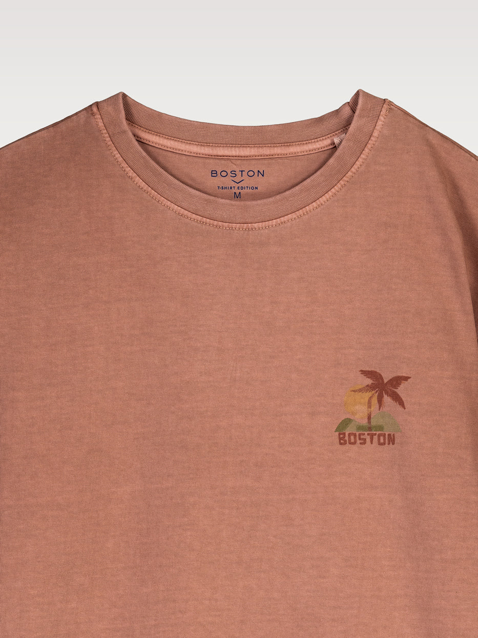 Camiseta confort ilustración isla