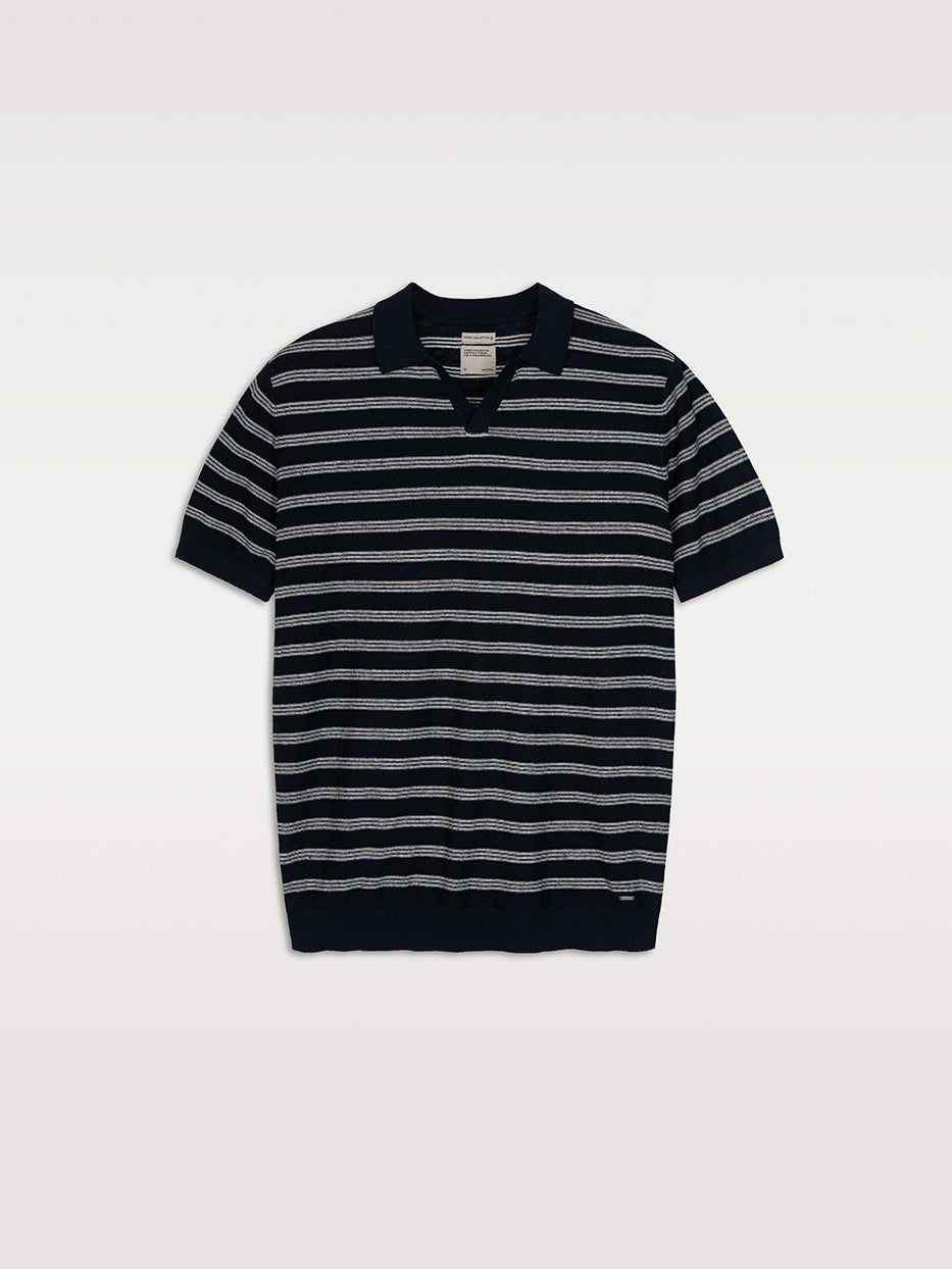 Polo tricot rayas