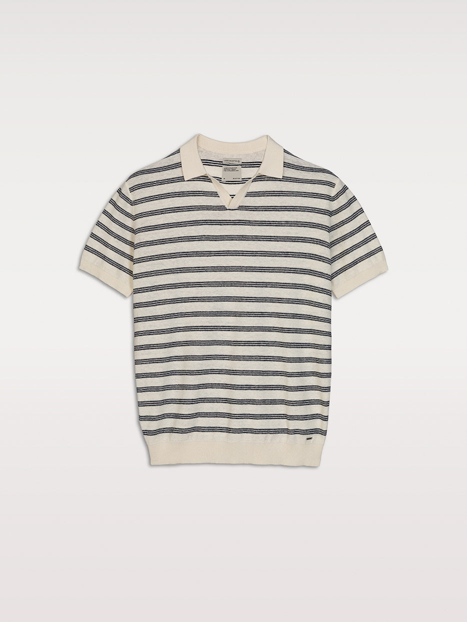 Polo tricot rayas