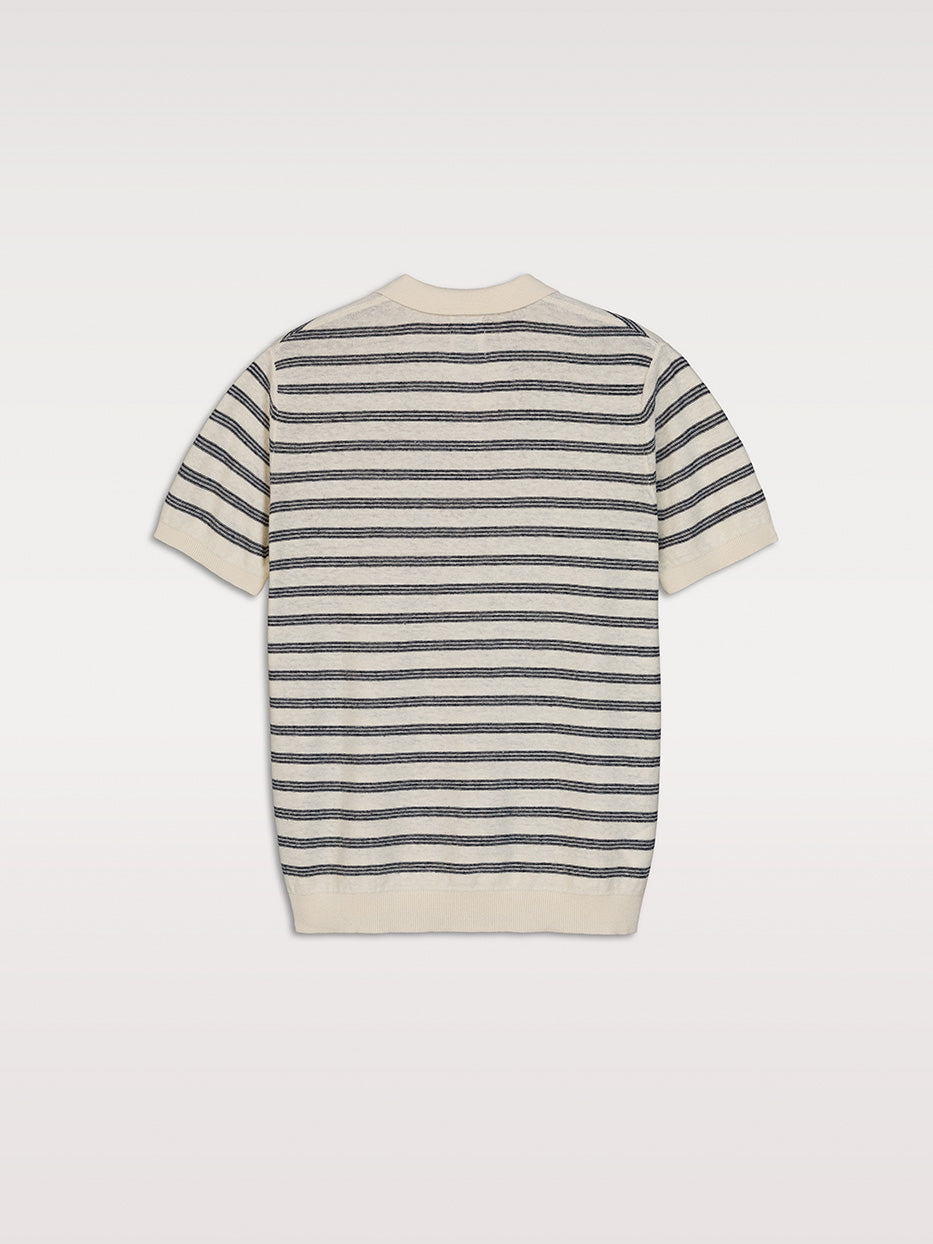 Polo tricot rayas