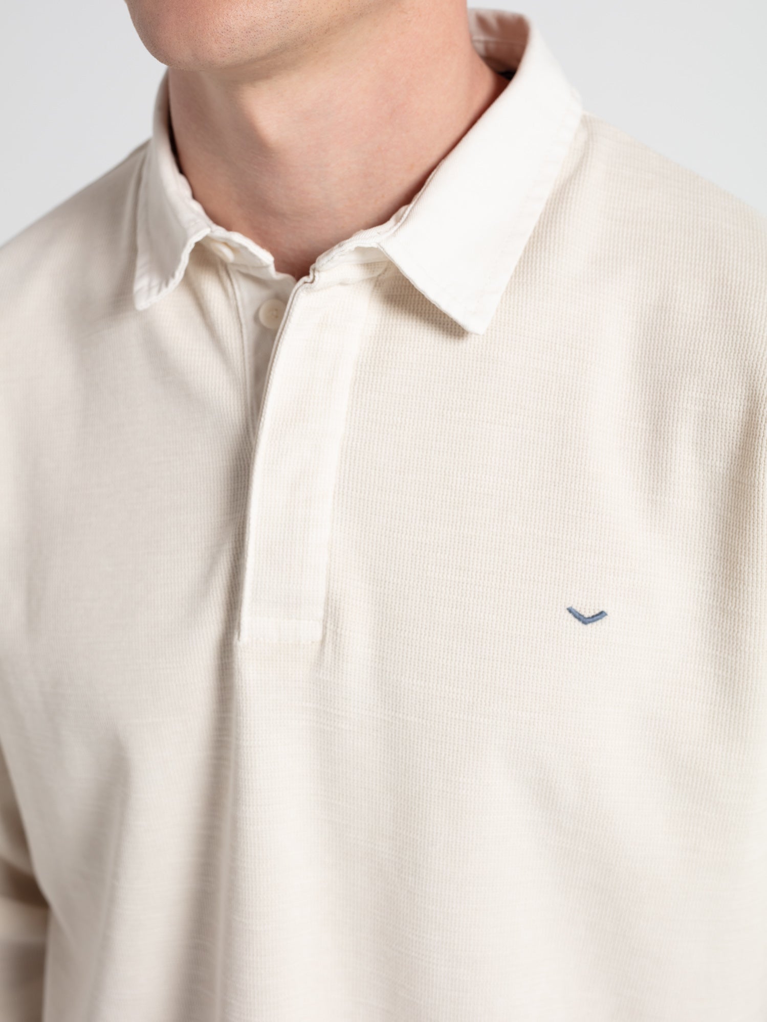 Polo oversize algodón con estructura