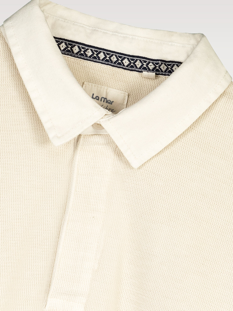 Polo oversize algodón con estructura