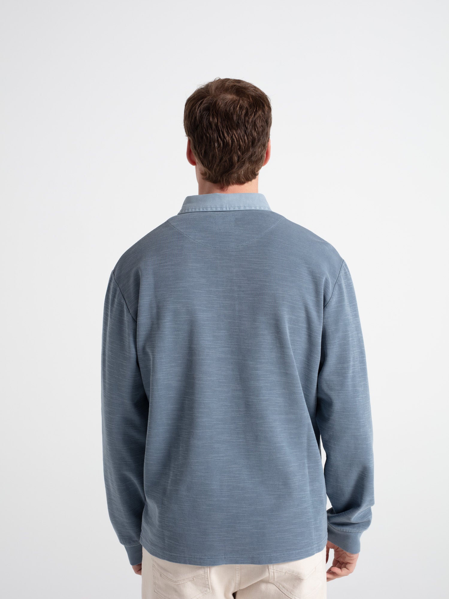 Polo oversize algodón con estructura