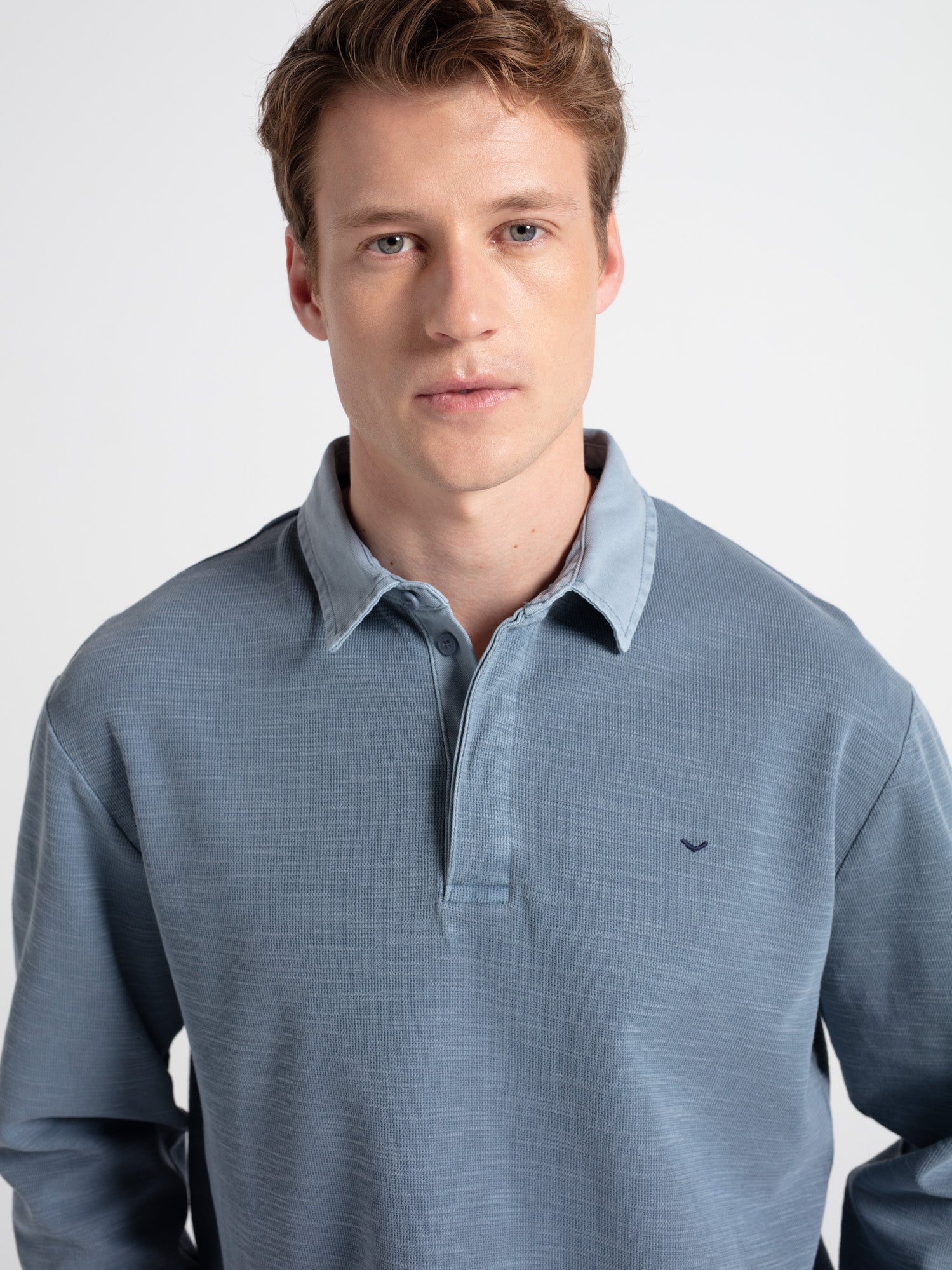 Polo oversize algodón con estructura