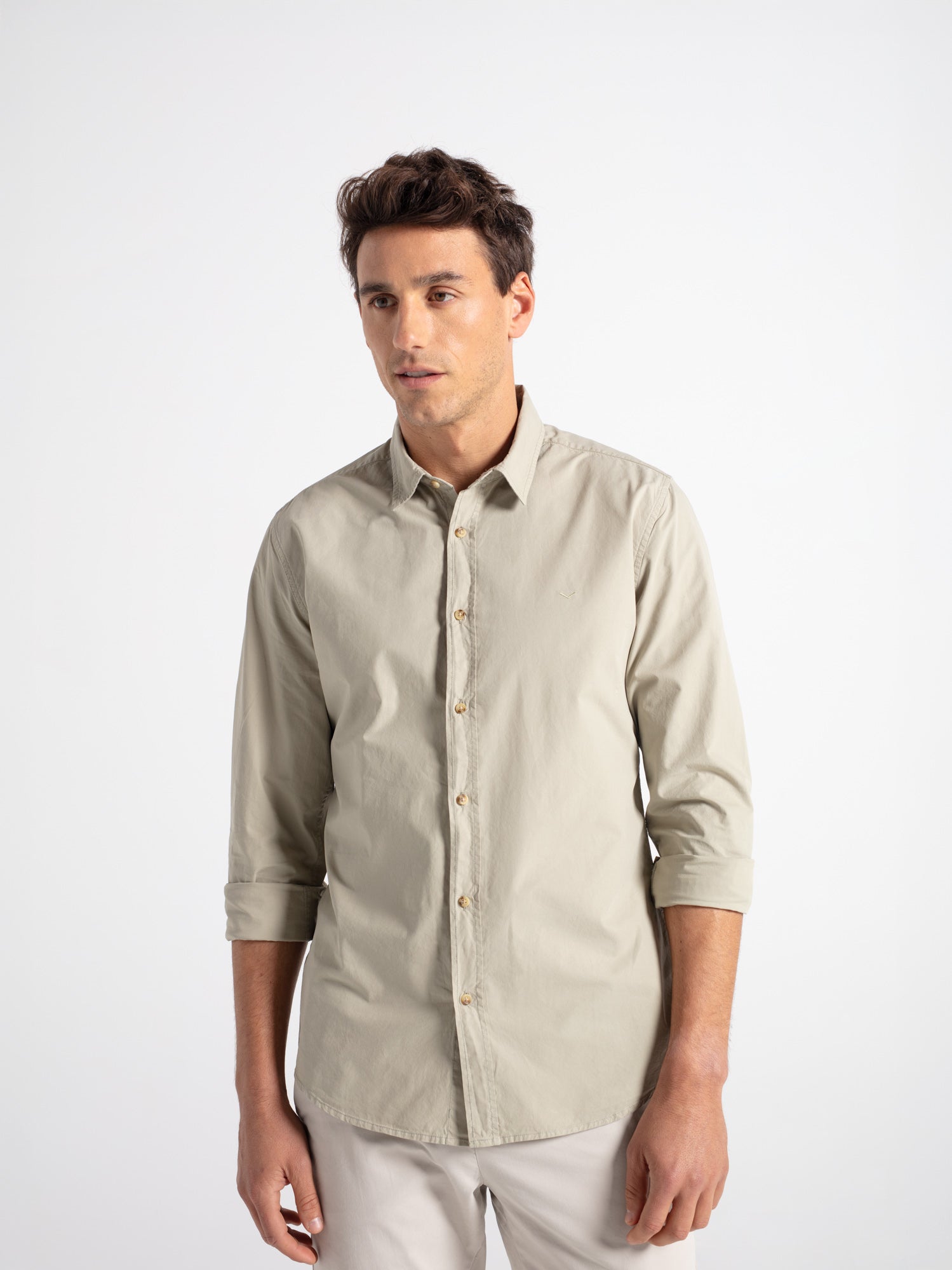 Camisa popelín tintada