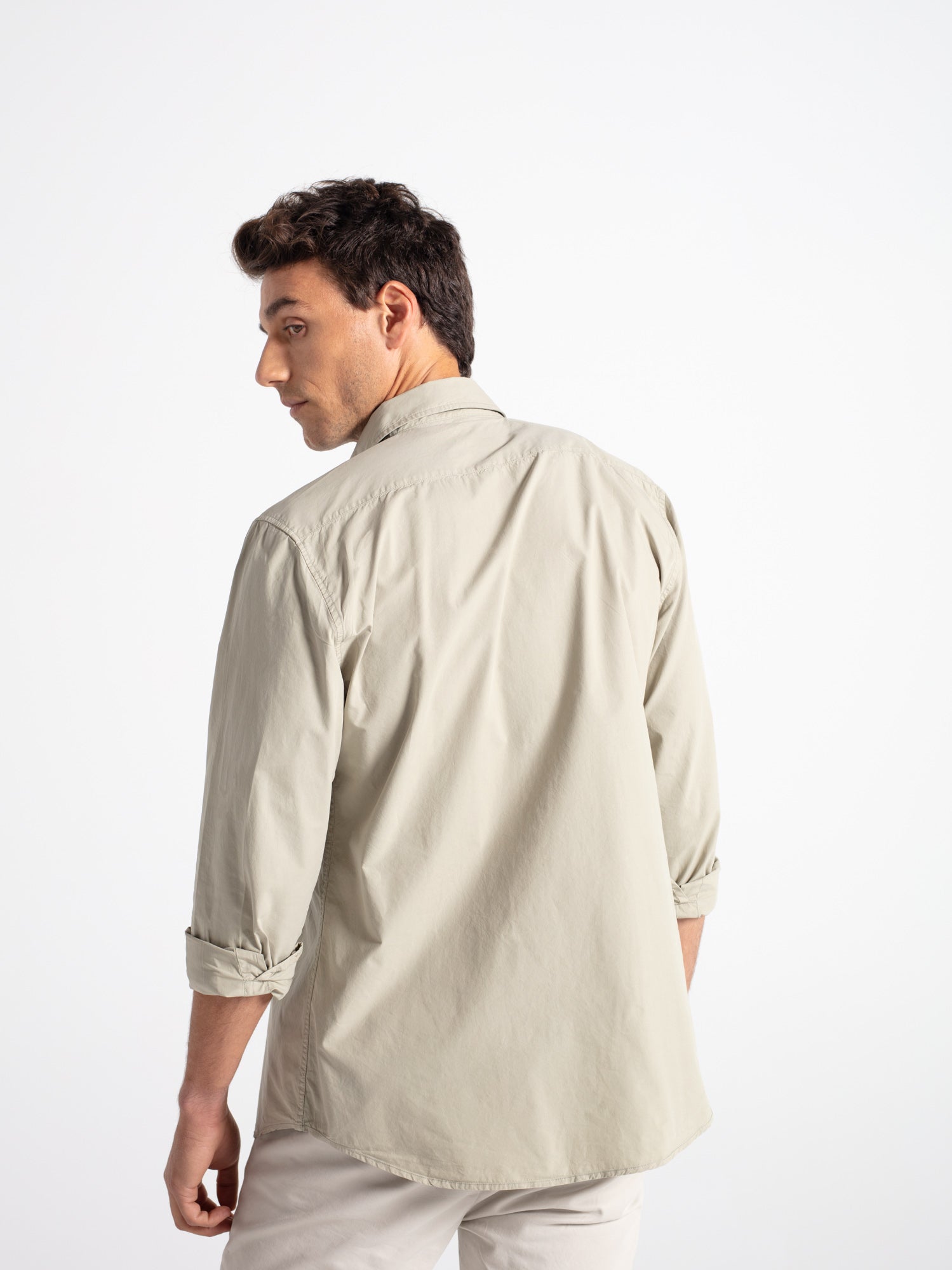 Camisa popelín tintada