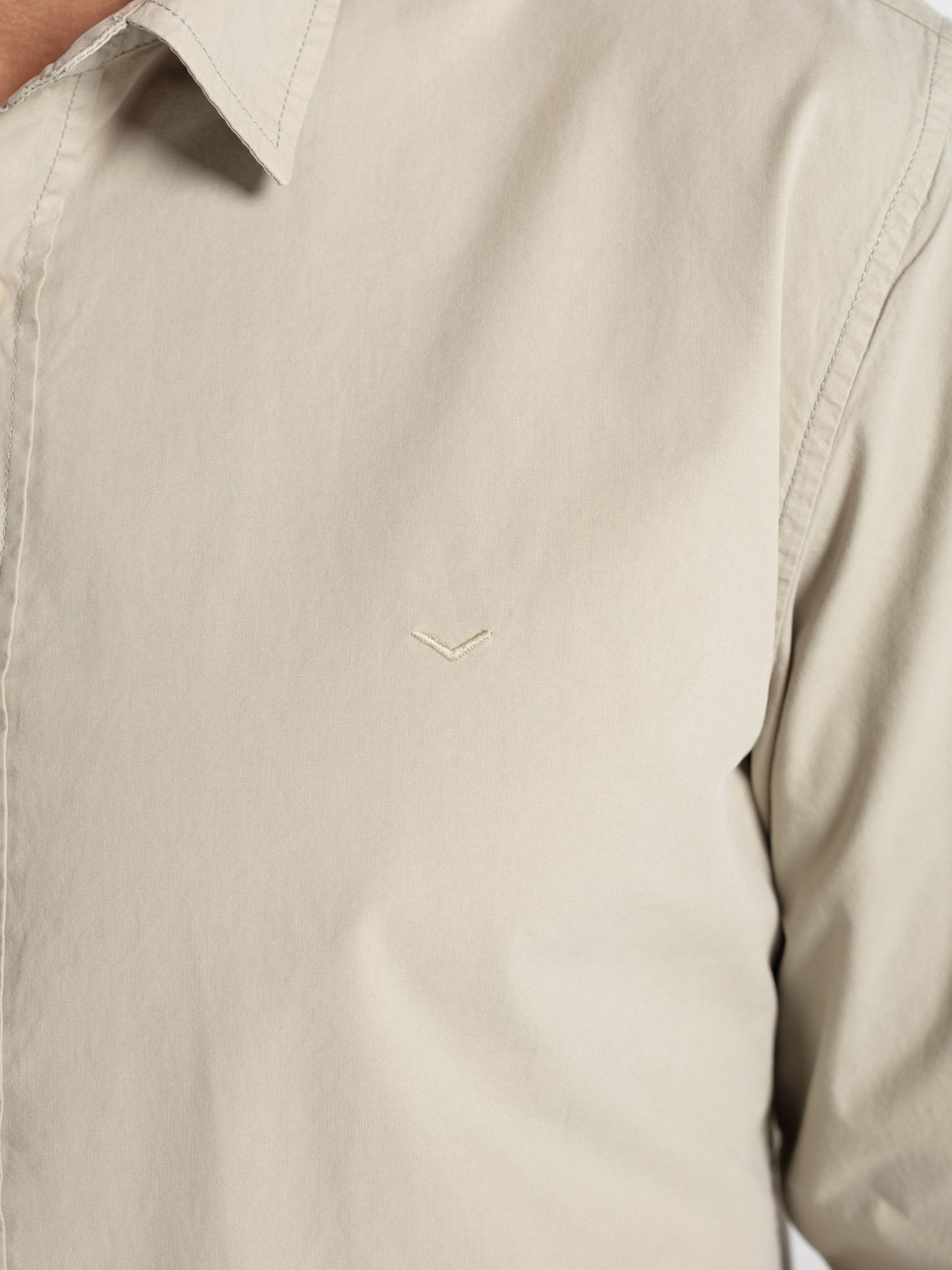 Camisa popelín tintada