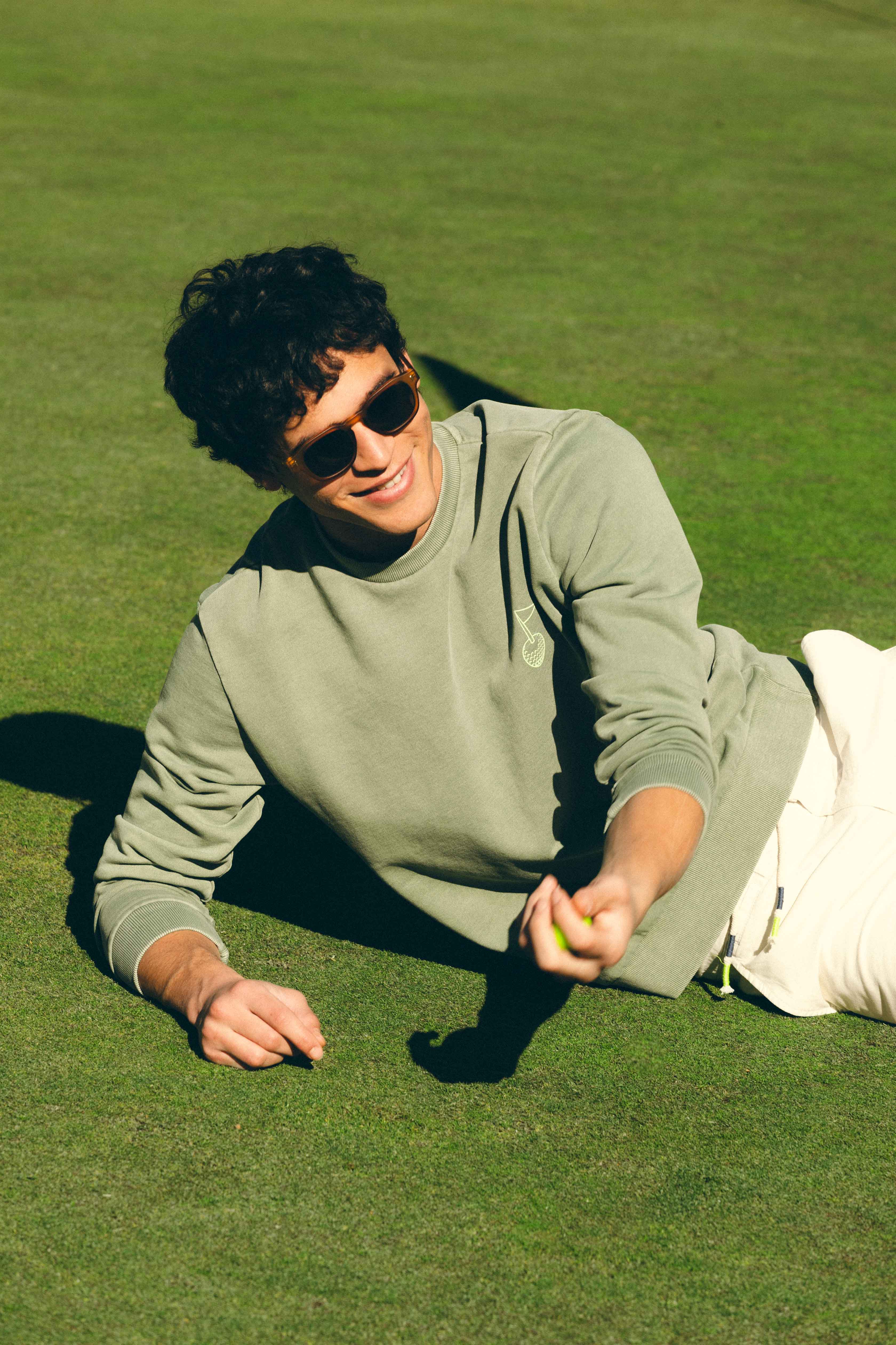 Sudadera 100% algodón golf