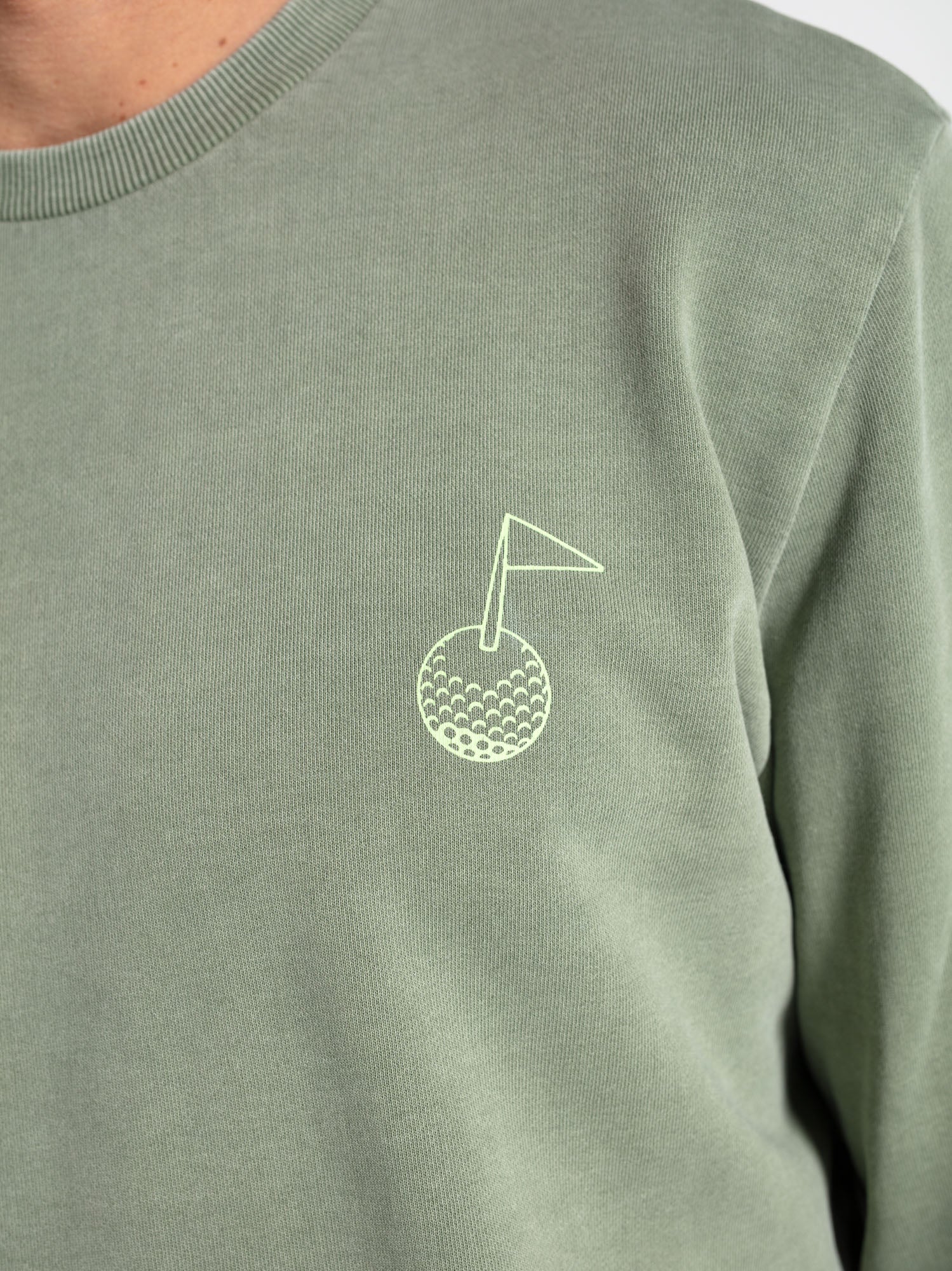 Sudadera 100% algodón golf